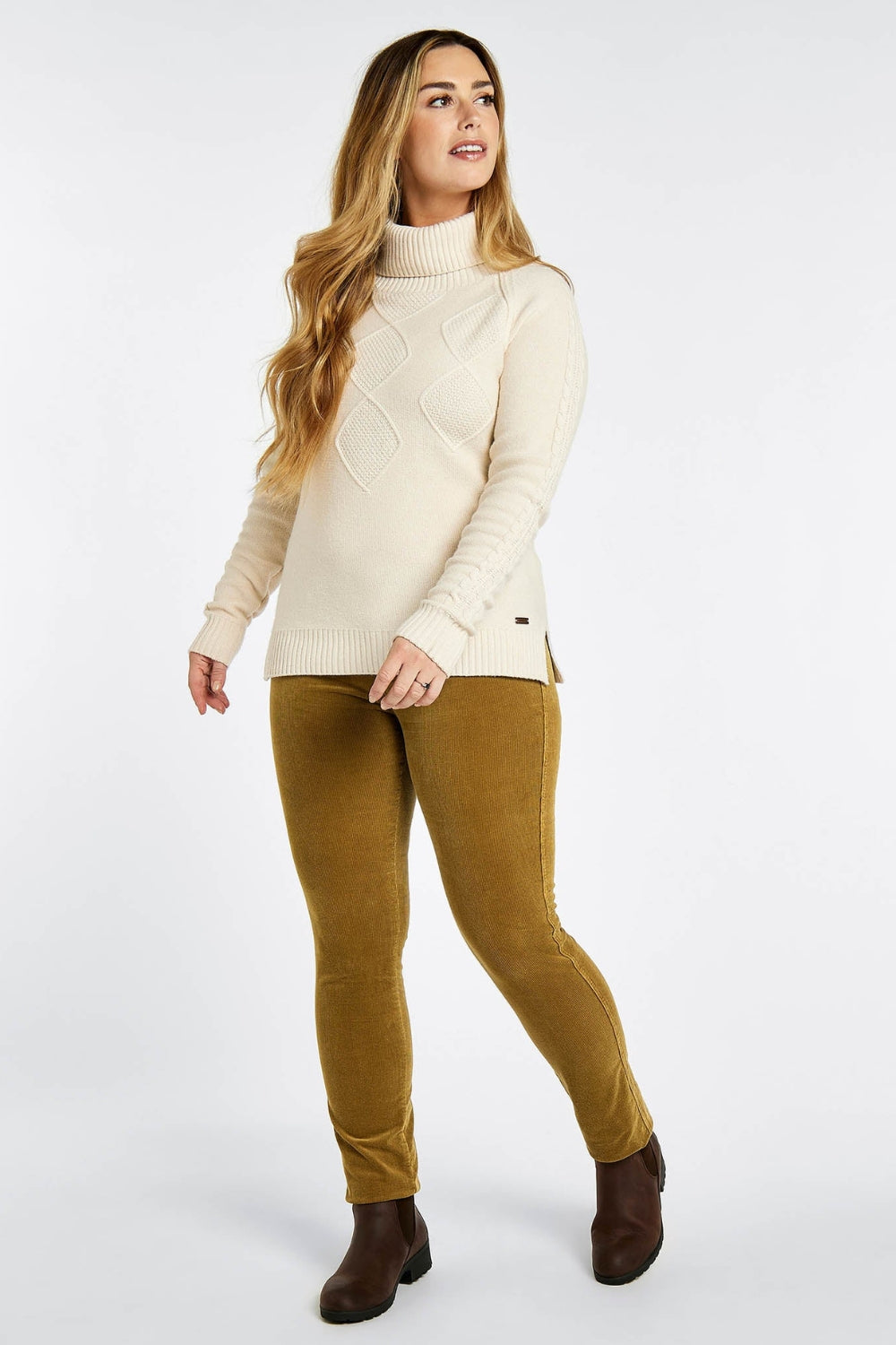 Honeysuckle Cord Jeans - Harvest Gold