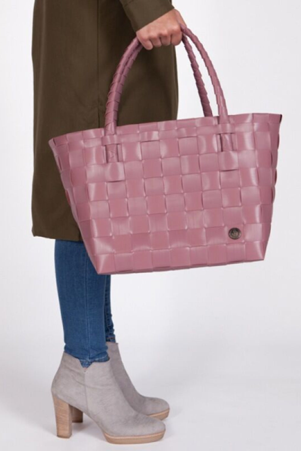 Paris Shopper Bag - Rustic Pink