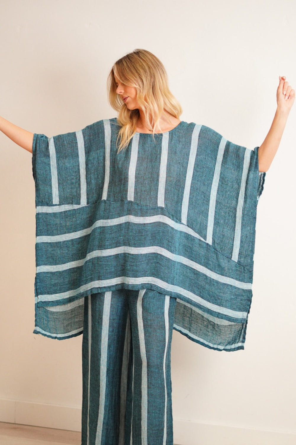 Zeta Top - Gemstone Blue Stripe