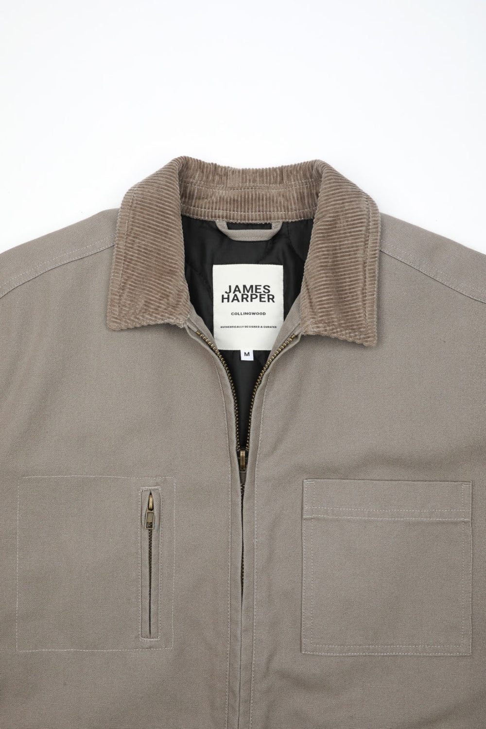 Canvas Barn Jacket - Taupe