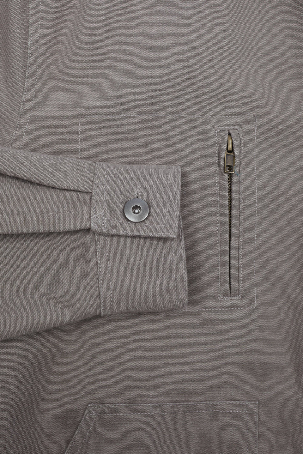 Canvas Barn Jacket - Taupe