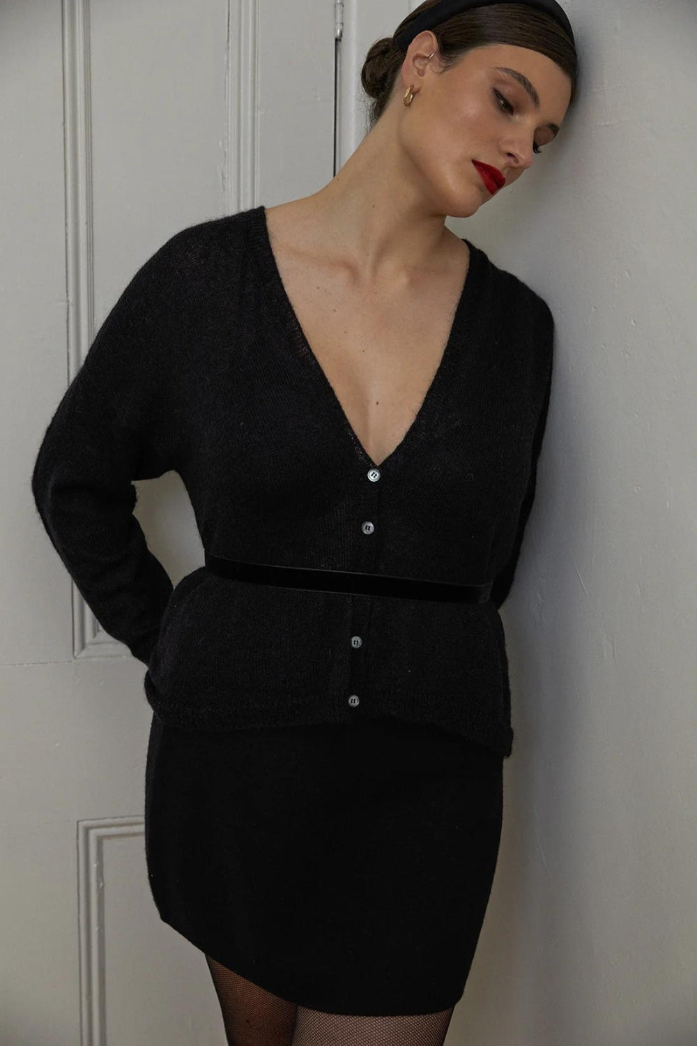 Mist Cardigan - Black