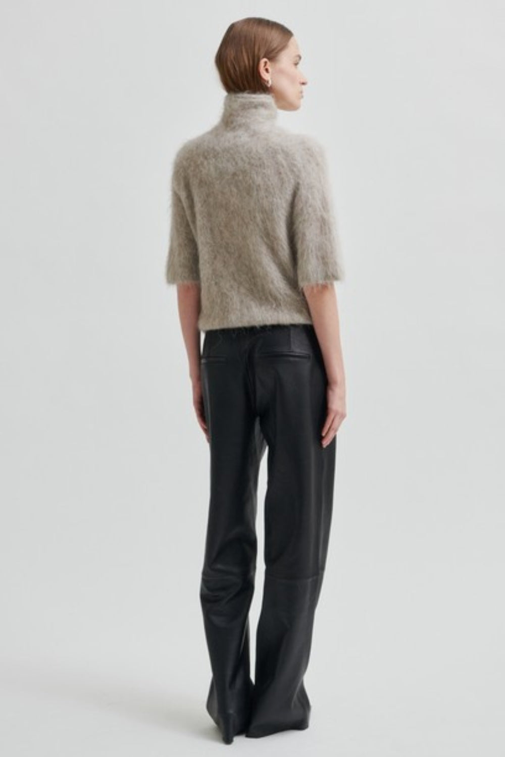 Karla Knit Short Sleeve - Pumice Stone