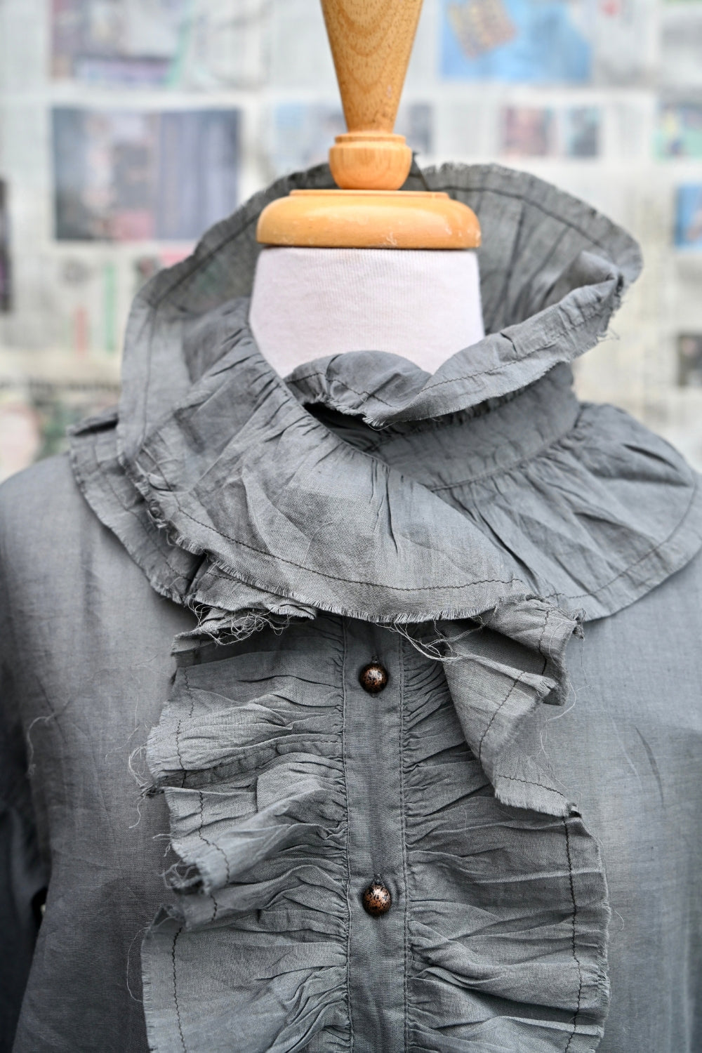 Pierrot Shirt - Charcoal