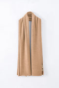 Travel Wrap - Tan - 100% Cashmere
