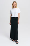 Delilah Skirt - Black - Merino Wool