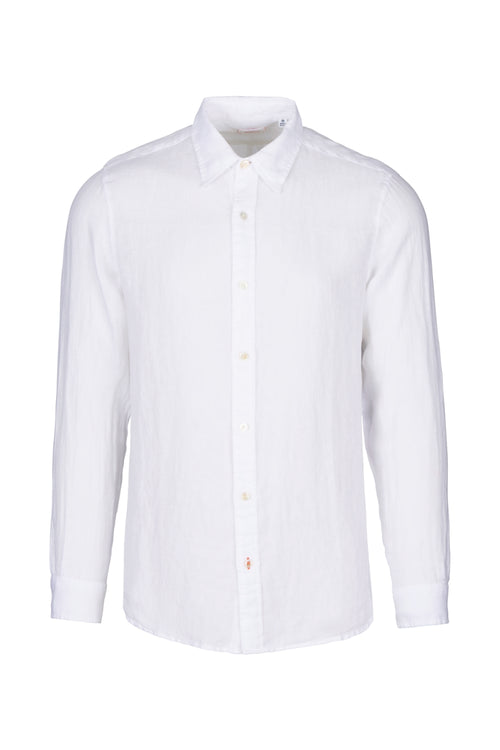 Amalfi Linen Shirt - White