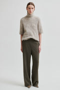 Karla Knit Short Sleeve - Pumice Stone