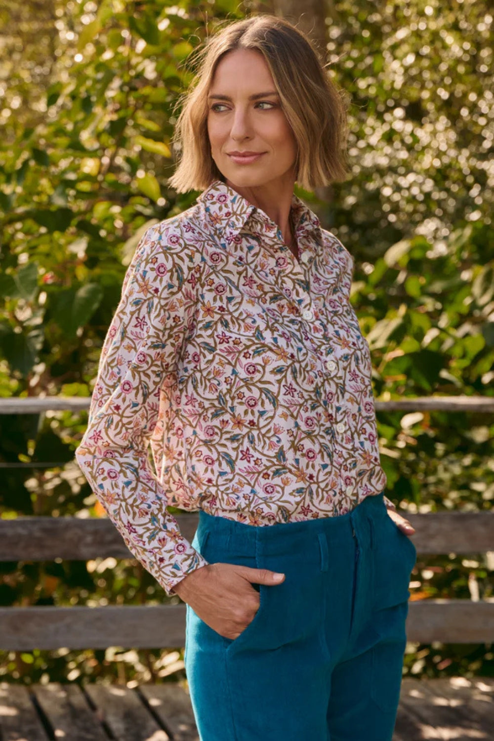 Mowgil Shirt - Cottage Garden
