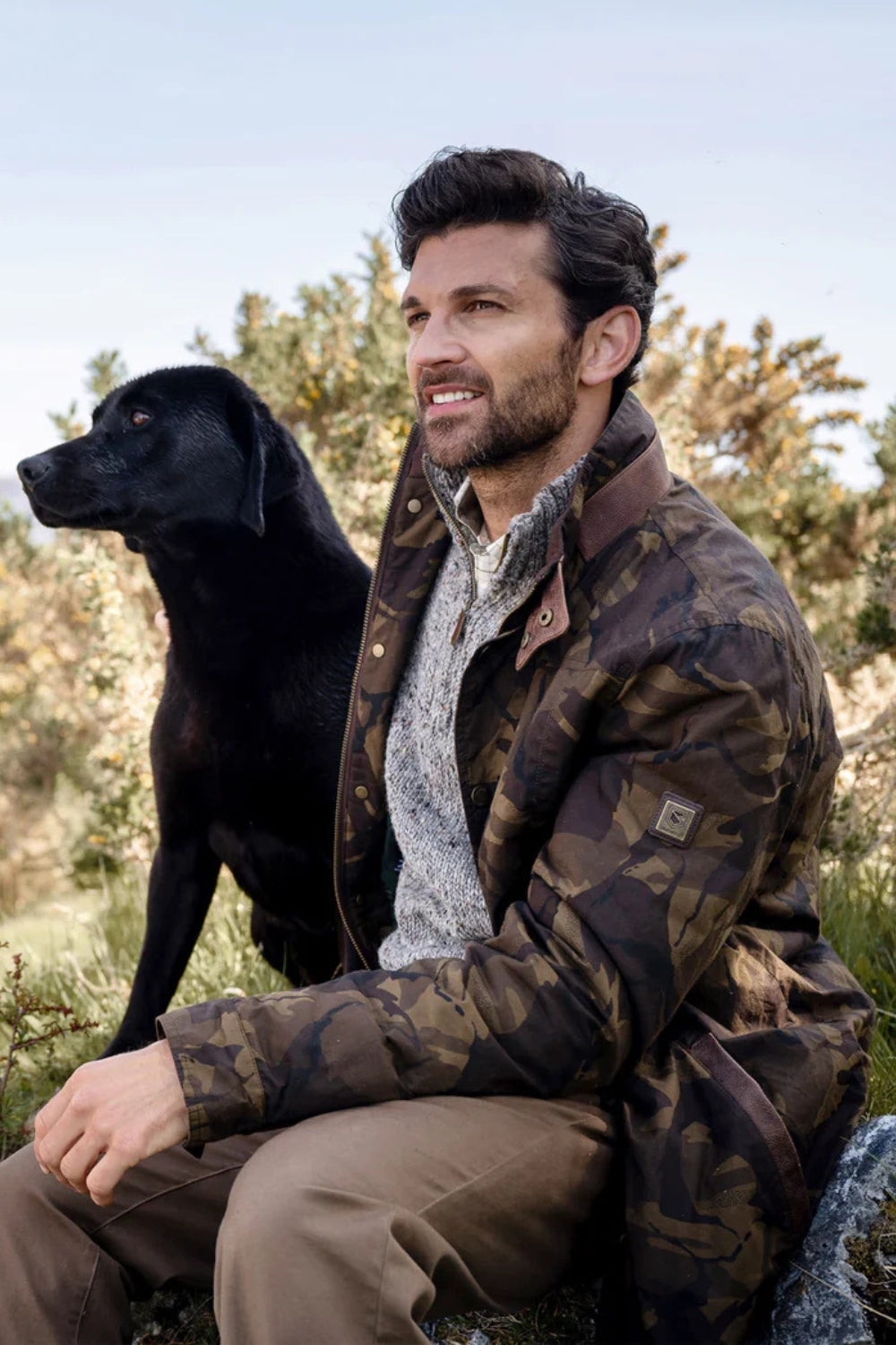 Carrickfergus Jacket Limited Edition - Brown Camo