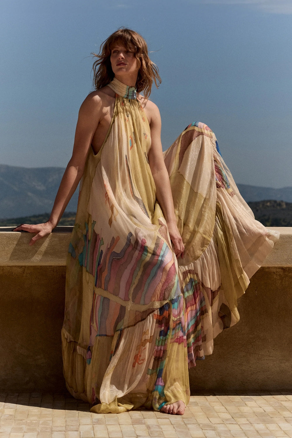 Malar Dress - Yellow