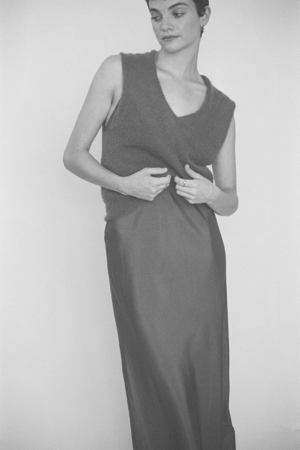 Erin Vest - Pearl Grey