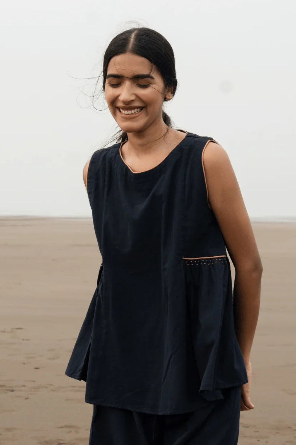 Bella Top - Ink Blue