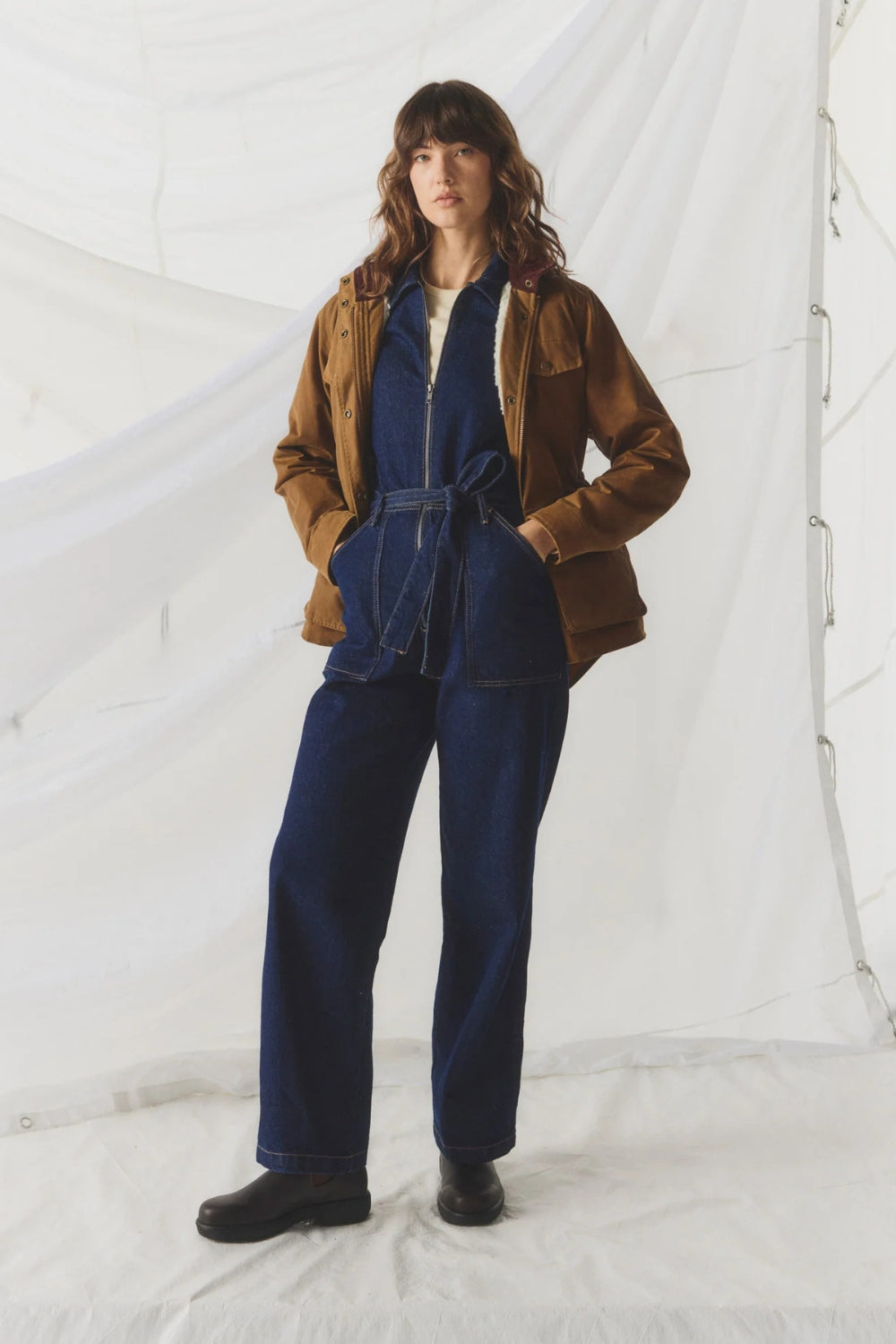 Women's Special Edition Vintage Wax Lumberjack Jacket - Sandstone