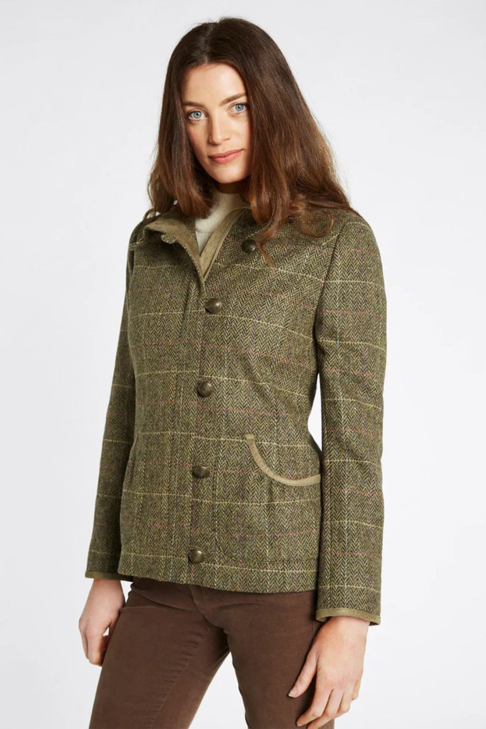 Bracken Tweed Jacket - Thistle