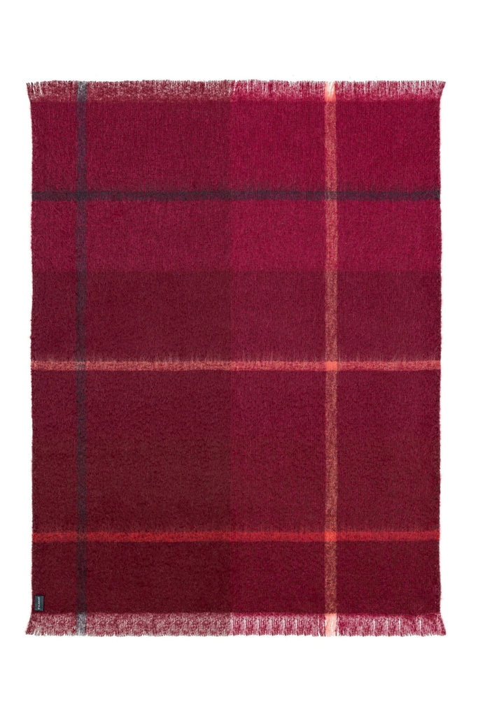 オーストラリア製ピュアモヘア膝掛けst.albans St Albans Mohair Throw - Bordeaux – The Wool Shed Australia