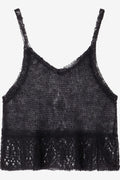 Hank Hand Knitted Top - Black