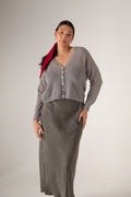 Mist Cardigan - Pearl Grey