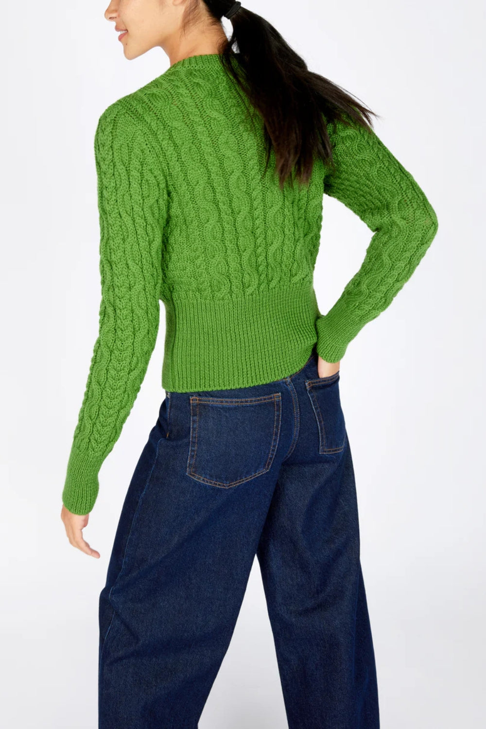 Elva Cardigan - Moss