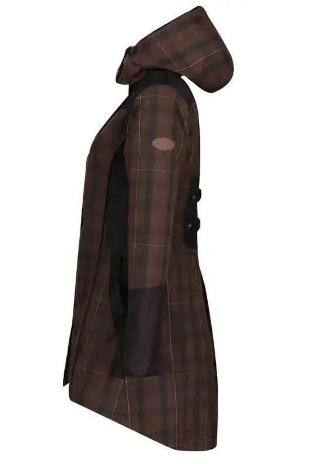 Odette Waterproof Coat - Brown Check