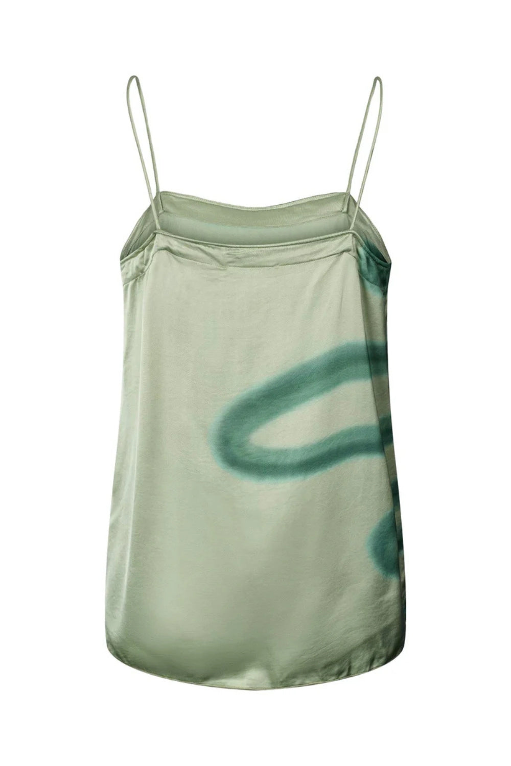 Karis Fluid Cami Top - Aloe Vera