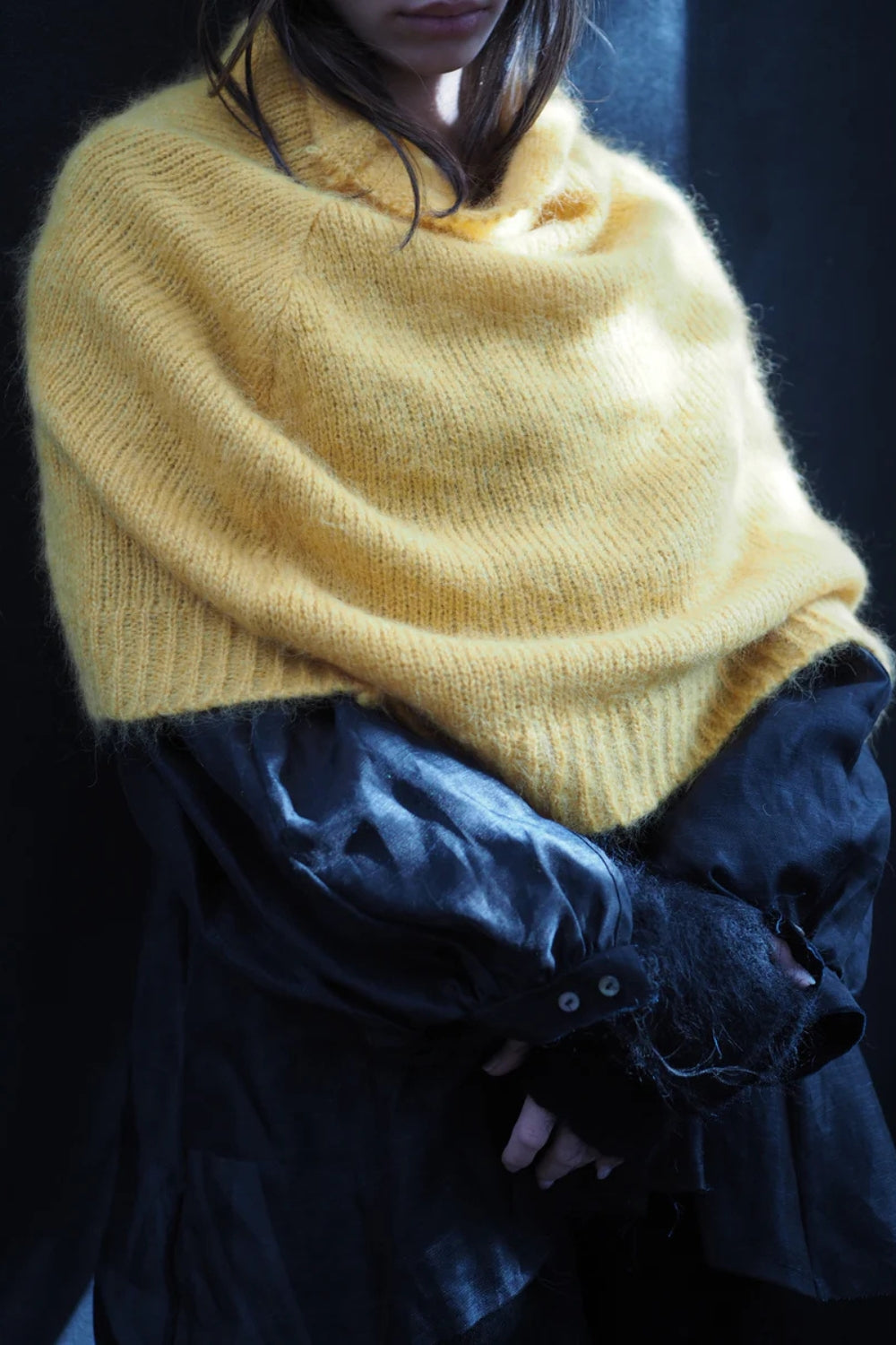 Luxe Capelet Shrug - Buttercup