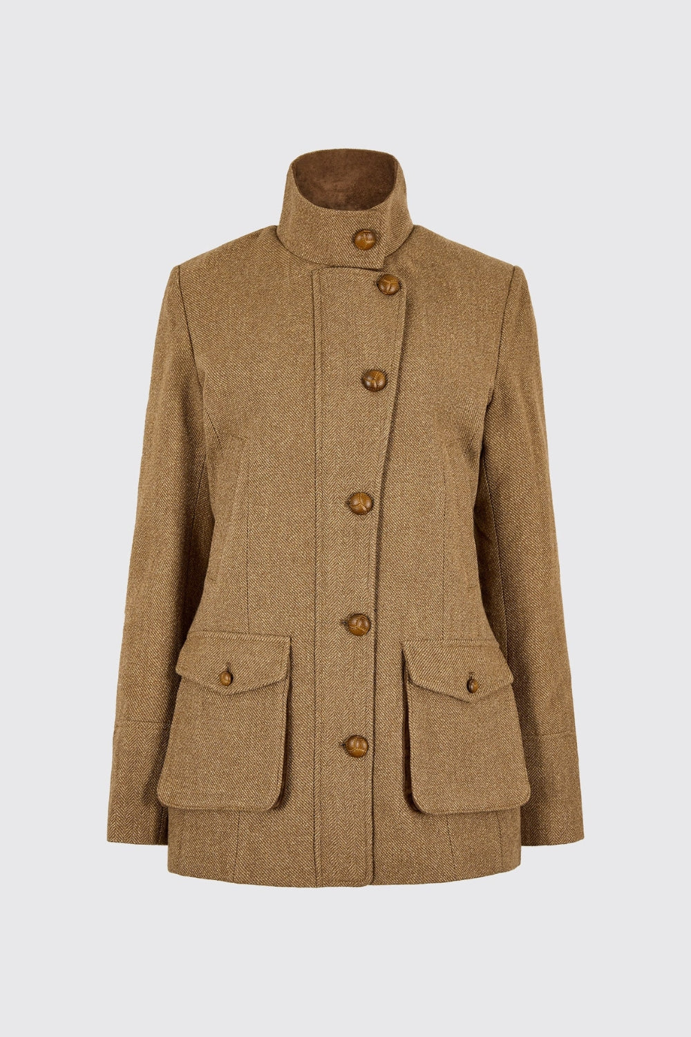 Willow Women's Tweed Utility Jacket - Camel Twill
