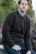 Men's Cambridge Crew Jumper - Charcoal