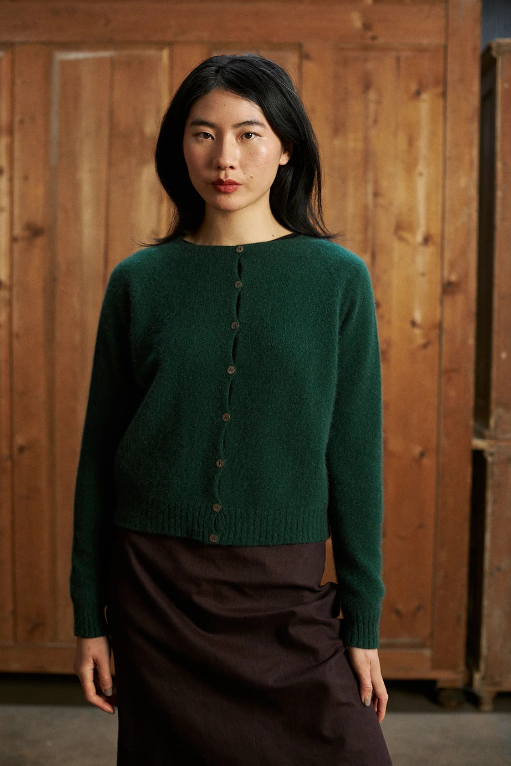 Dusk Cardigan - Verdant Green