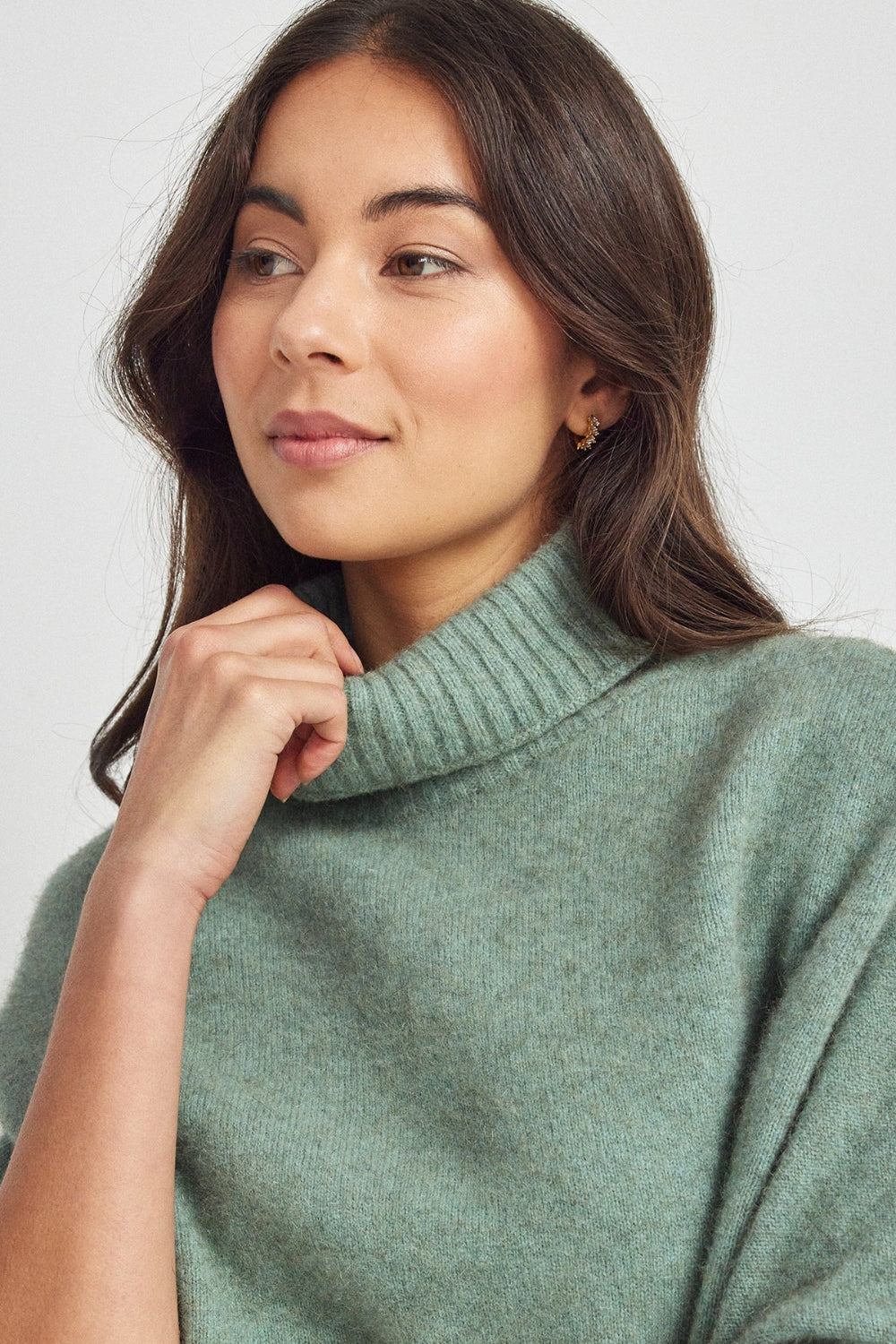 Air Cape Sweater - Eggshell