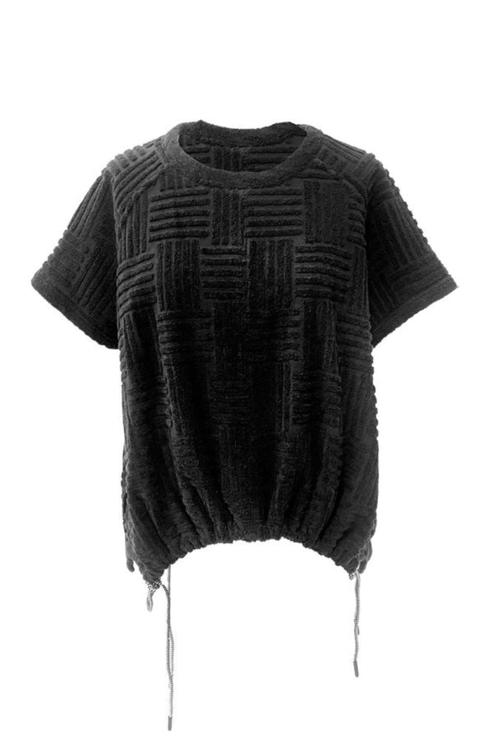 Terrie Drawstring Top - Black