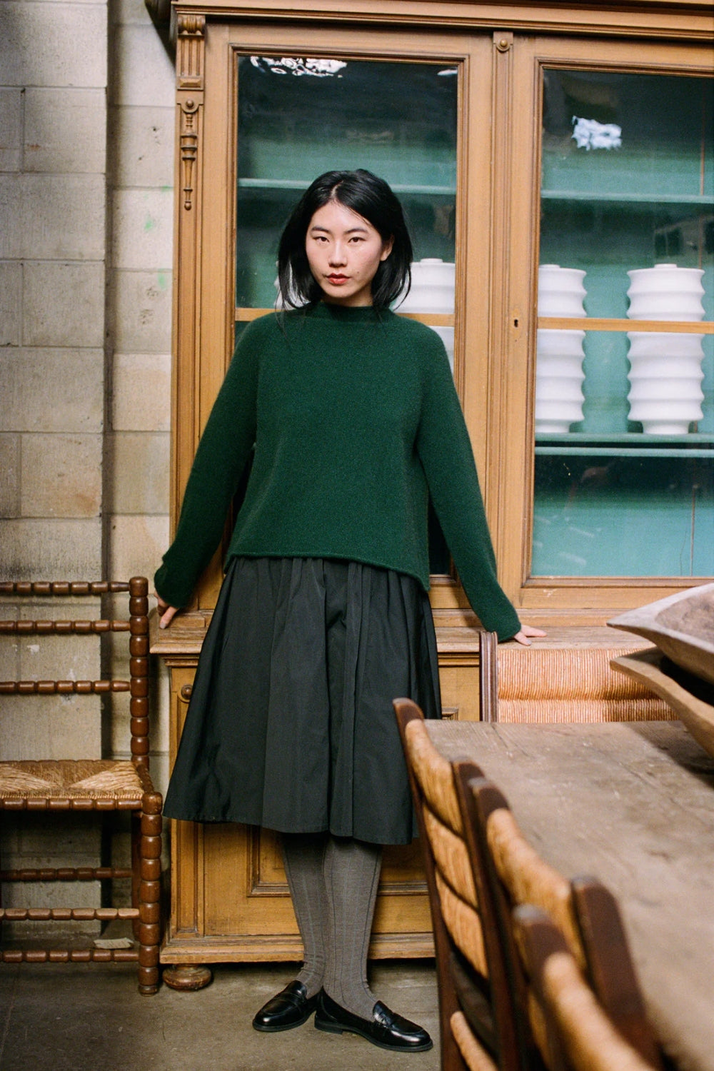 Eclipse Funnel Neck - Verdant Green