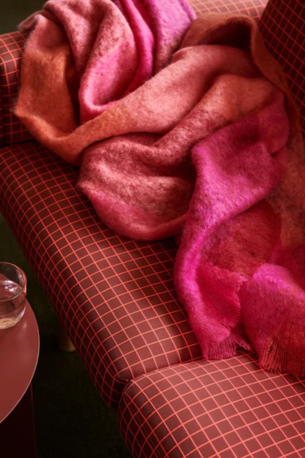 St Albans Mohair Throw - Carnivale
