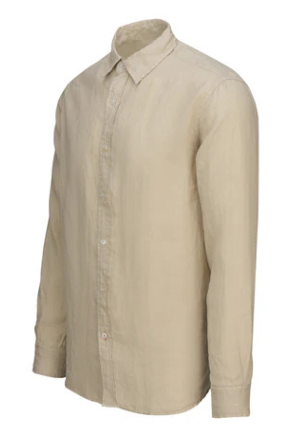 Amalfi Linen Shirt - Sand Dune