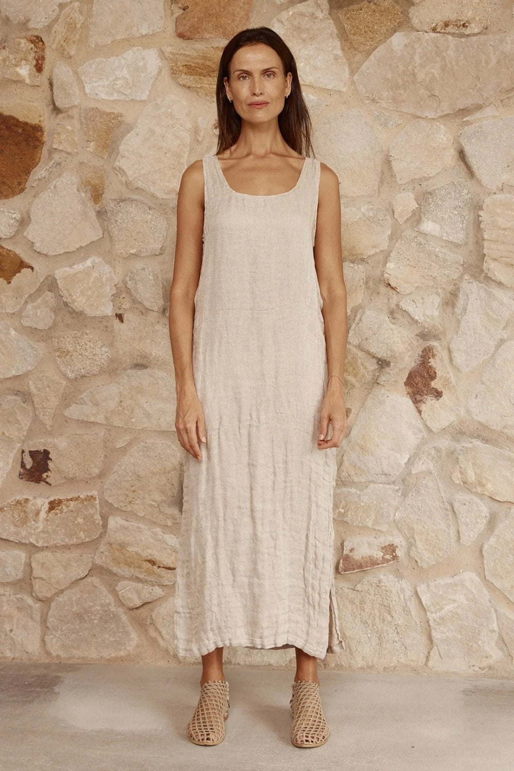 Tank Dress Maxi - Naturale