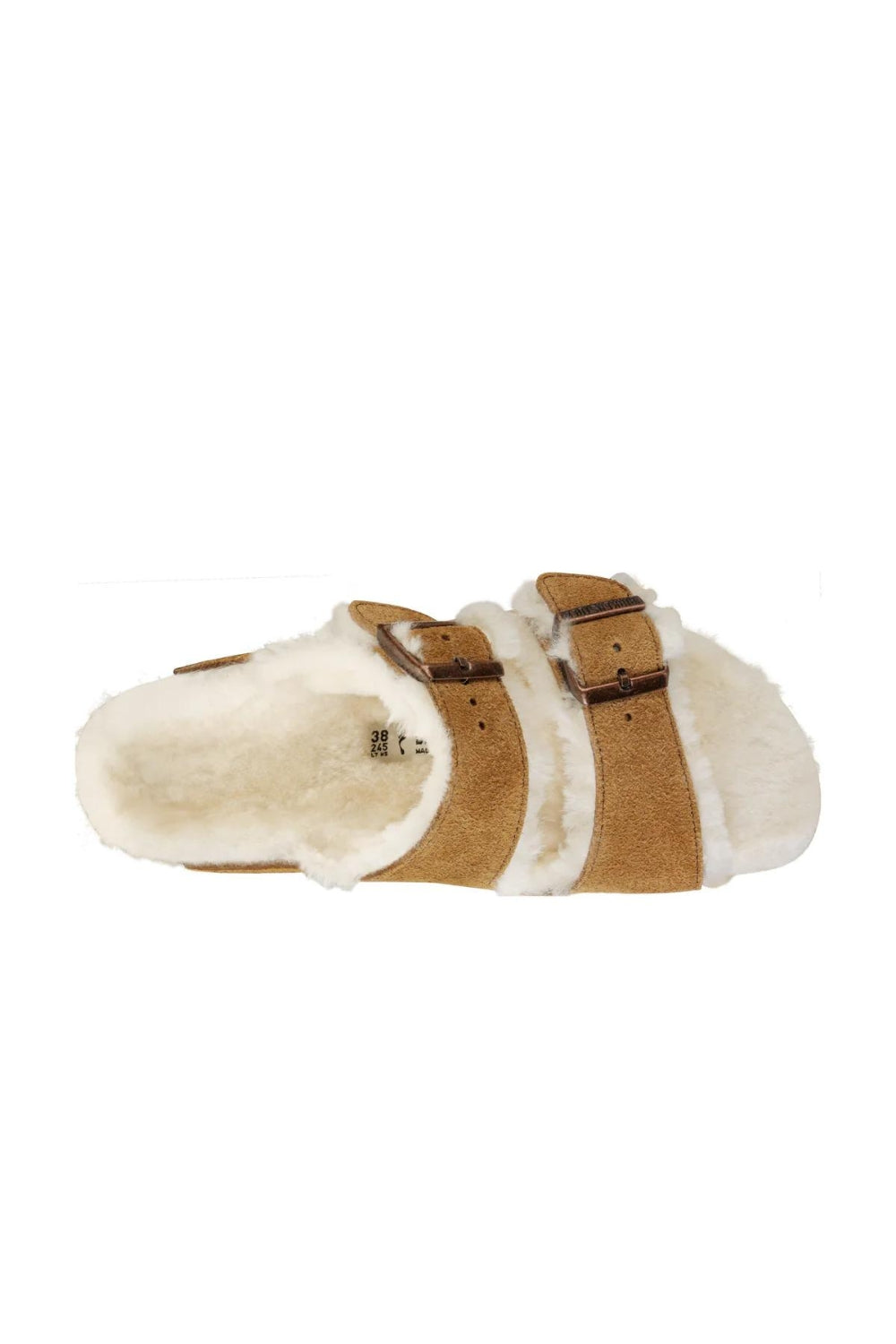 Arizona Shearling Mink Suede Leather/Shearling - Narrow