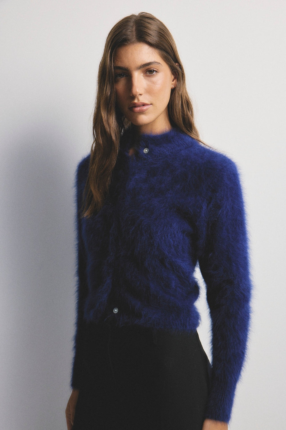 Bella Cashmere Cardigan - Navy