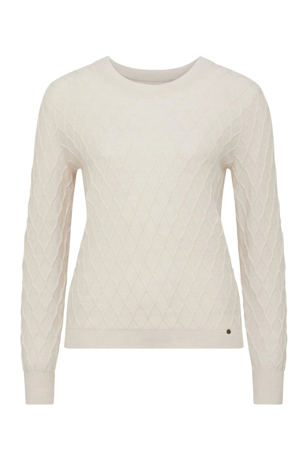 The Hampden Merino Jumper - Antique White
