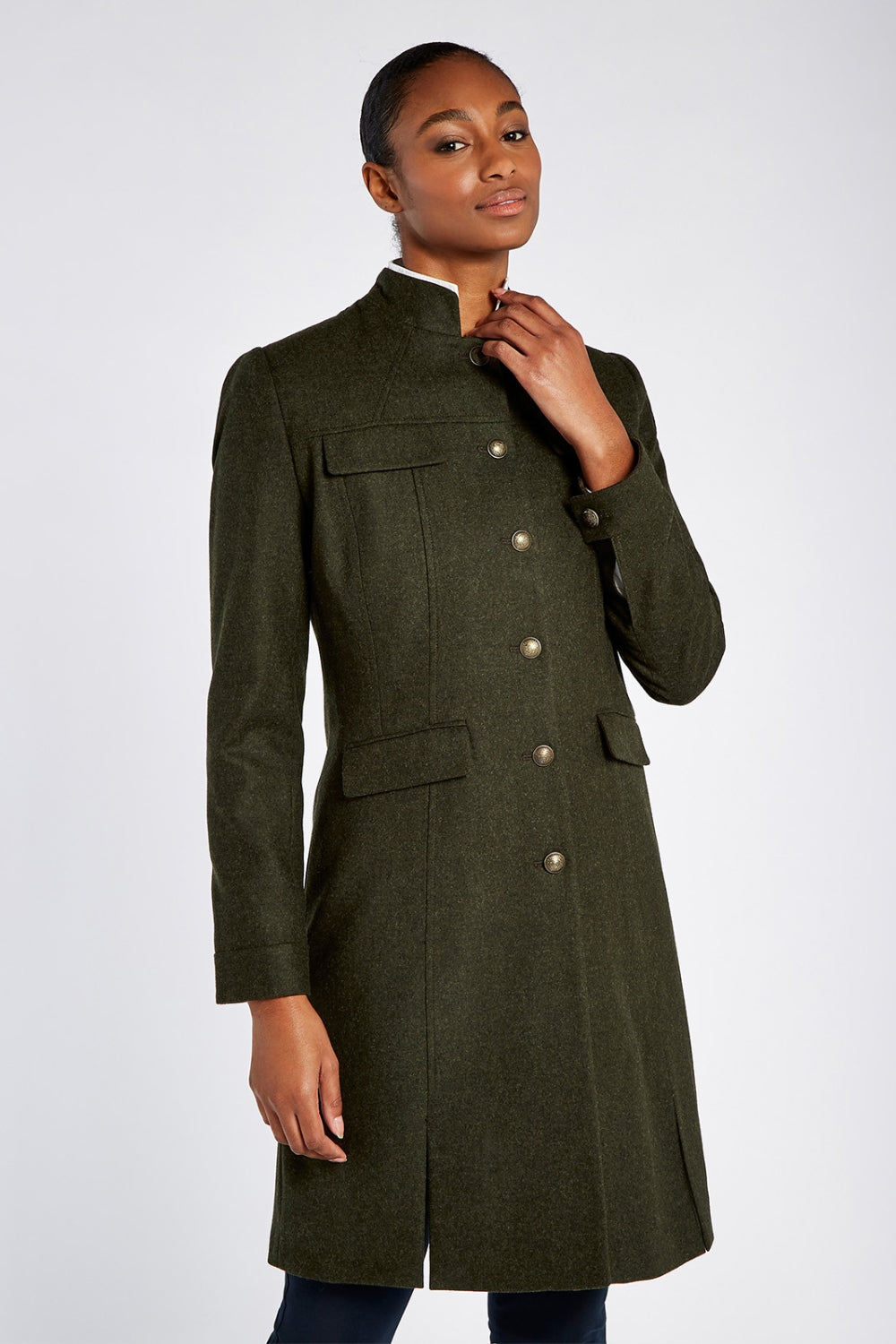 Coolepark Tweed Coat - Loden