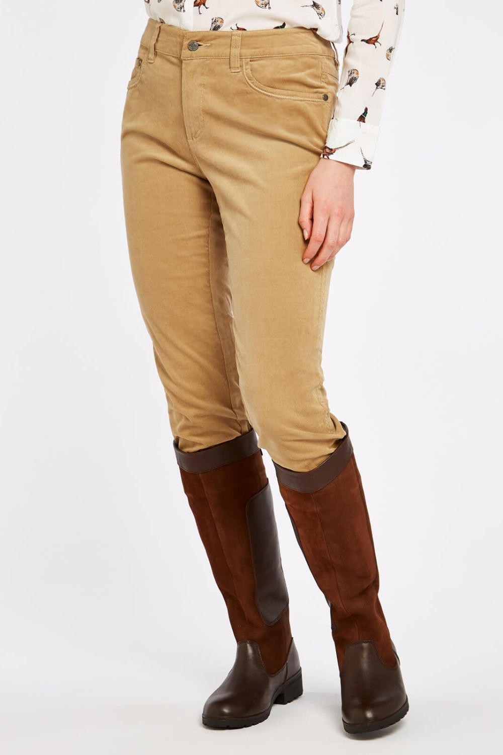 Honeysuckle Cord Jeans - Camel