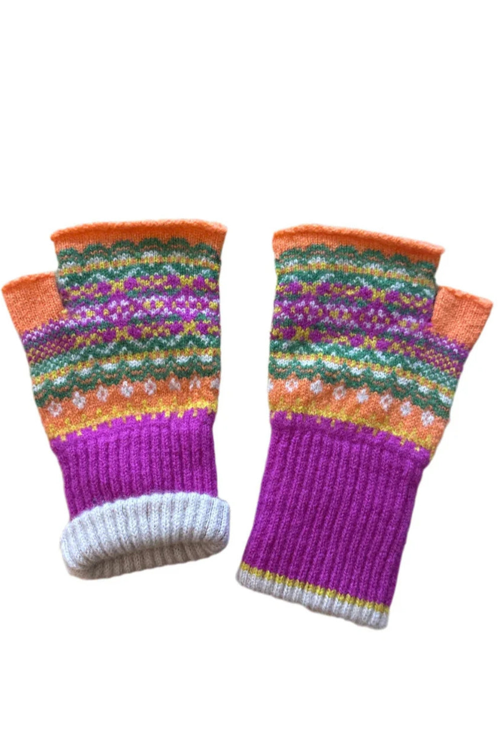 Alloa Open Mitt - Fingerless Glove 100% Merino - Multiple Colours
