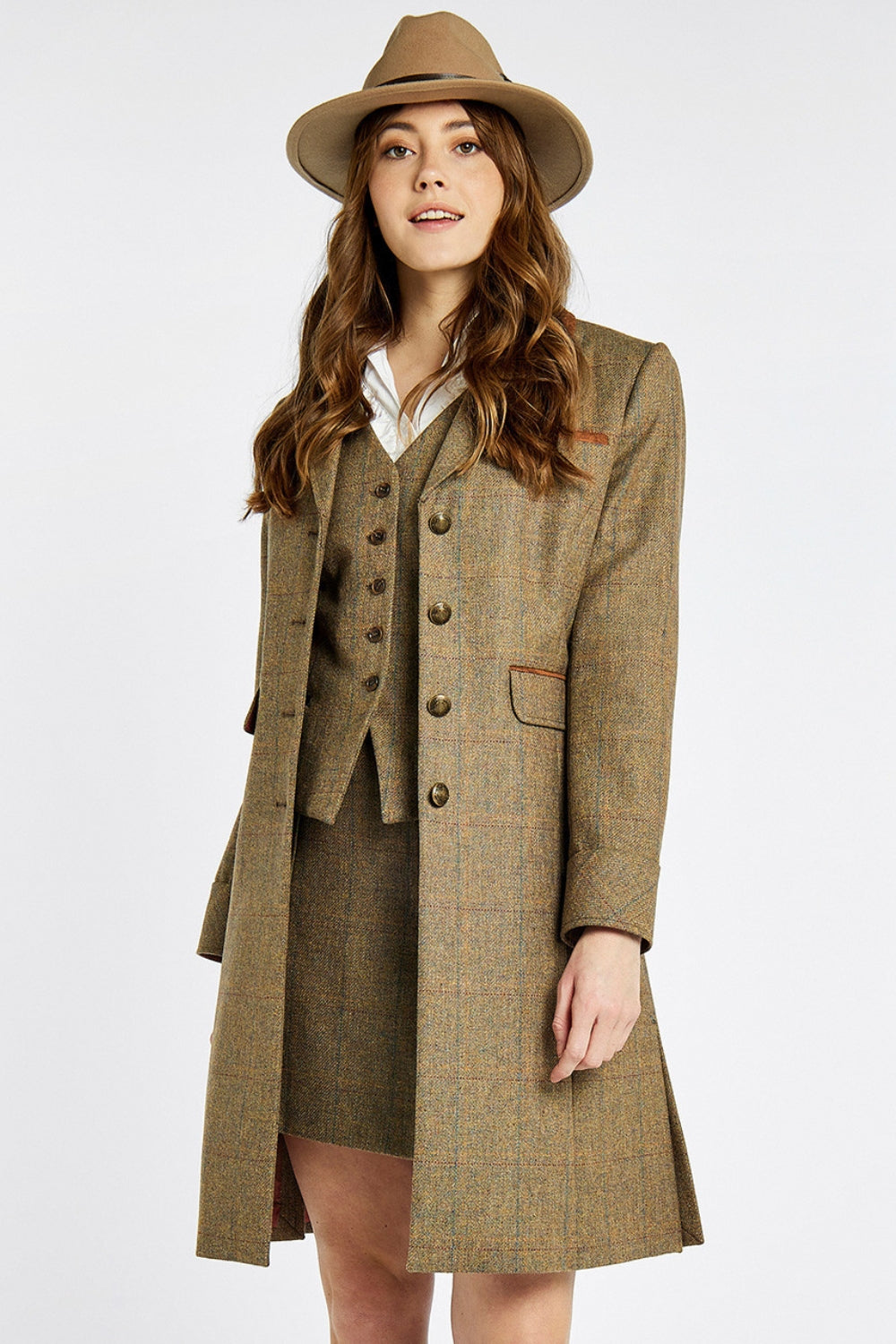 Womens Blackthorn Tweed Jacket - Burren