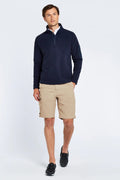 Monaco Unisex Quarter Zip Fleece - Navy