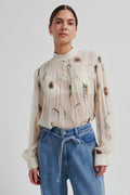 Florala Sheer Blouse - Summer Sand