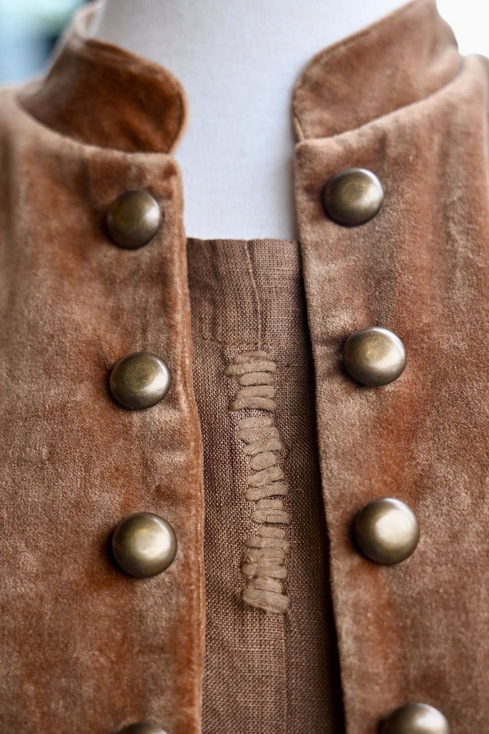 Pilgrim Dress - Hazelnut