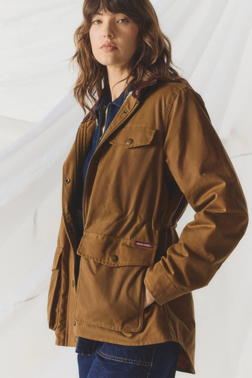Women's Special Edition Vintage Wax Lumberjack Jacket - Sandstone