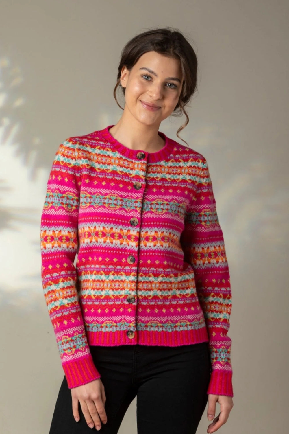 Kinross Cardigan - Foxglove