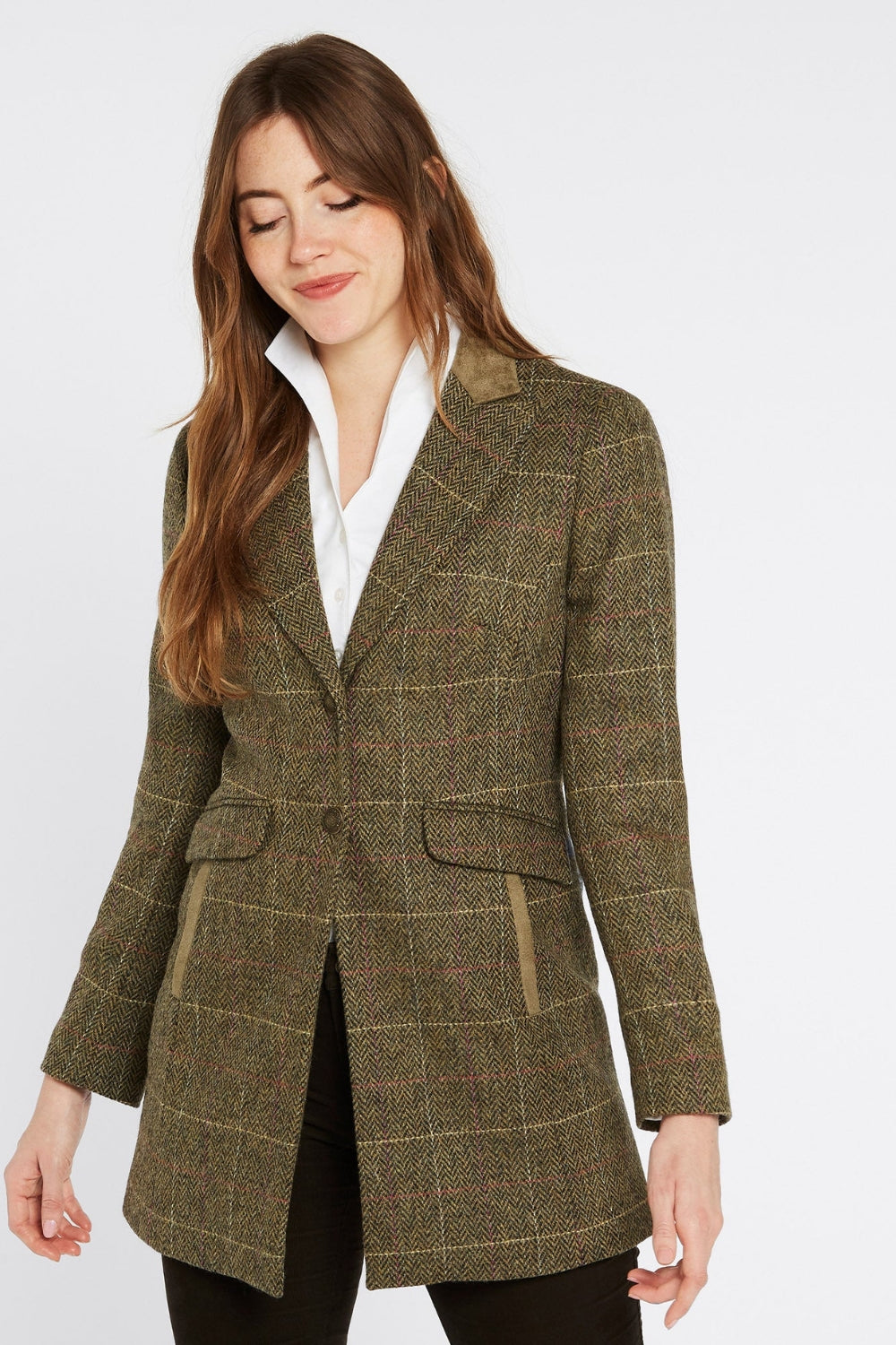 Treefern Women's Tweed Jacket - Thistle
