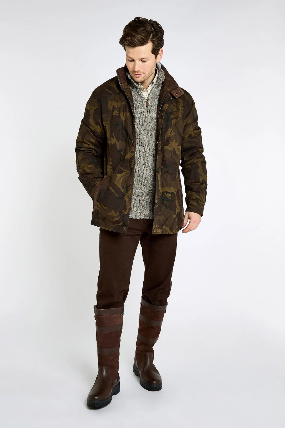 Carrickfergus Jacket Limited Edition - Brown Camo