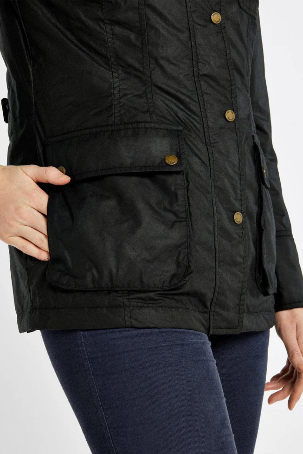 Munsboro Wax Jacket - Black
